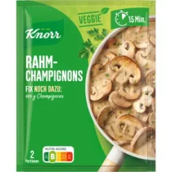 Knorr Fix Lecker Veggie Rahm-Champignons 33G