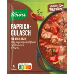 Knorr Fix Paprika-Gulasch 48G