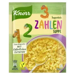 undefined, Knorr Suppenliebe Zahlen Suppe 84G