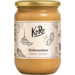 Koro Erdnussmus Salted Caramel 500G