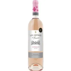 Les Arômes de France Cinsault Rose IGP trocken 0,75L - Etikett verschmutzt/beschädigt