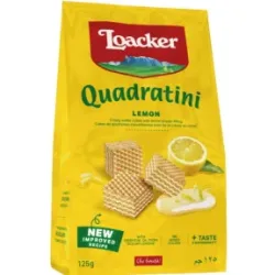 Loacker Quadratini Lemon 125g