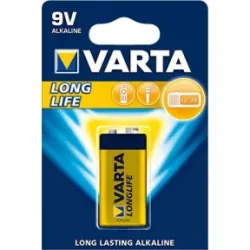 Varta Longlife 9V E-Block Batterie Type 4122