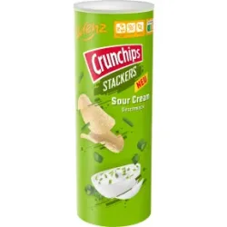 Lorenz Crunchips Stackers Sour Cream 175G