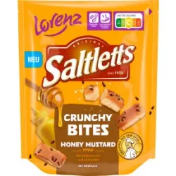 Lorenz Saltletts Crunchy Bites Honey Mustard Style 100G