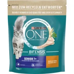 Purina One Bifensis Senior 7+ Huhn 750G