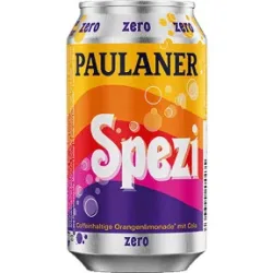 Paulaner Spezi Zero 0,33L Dose