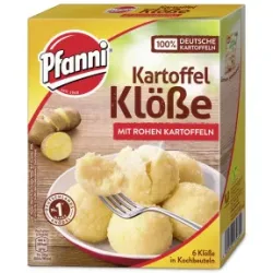 undefined, Pfanni Kartoffel Klöße mit rohen Kartoffeln für 6 Stück 200G
