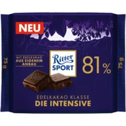 Ritter Sport Die Intensive 81% 75G
