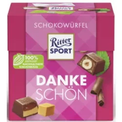 Ritter Sport Schokowürfel Dankeschön 176G 22ST
