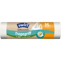 Swirl Tragegriff Müllbeutel Reißfest & Dicht 35L 15ST