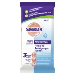 SAGROTAN DESINFEKTION Hygiene-Reinigungstücher 60 St Tücher