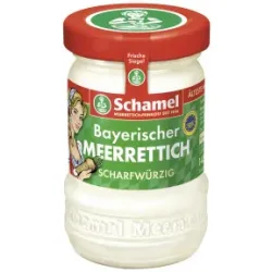 Schamel Bayerischer Meerrettich scharfwürzig 145G