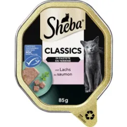 Sheba Classics mit Lachs in Pastete 85G
