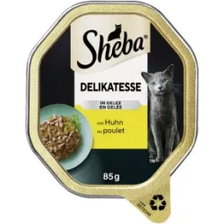 Sheba Delikatesse in Gelee mit Huhn 85G