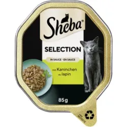 Sheba Selection mit Kaninchen in Sauce 85G