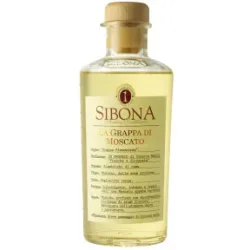 Sibona Grappa di Moscato 40% 0,5L