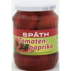 Späth Tomatenpaprika geviertelt 650G