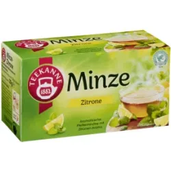 Teekanne Spritzige Minze Zitrone 20ST 30G