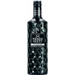 Three Sixty Vodka Black 42% 0,7L