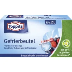 undefined, Toppits Gefrierbeutel Standboden 2L 35ST