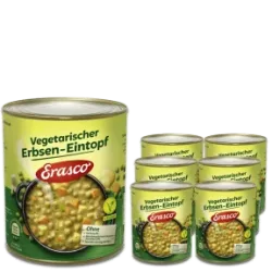 Erasco Vegetarischer Erbsen-Eintopf 6x800G