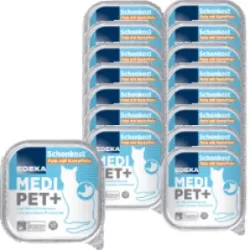 EDEKA Medi Pet Schonkost Pute mit Kartoffeln 16x100G