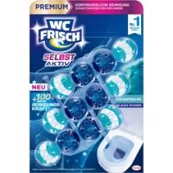 WC Frisch Selbst Aktiv Blauspüler Ozeanfrische 3ST 150G