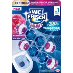 WC Frisch Selbst Aktiv Blauspüler Blütenfrische 2ST 100G