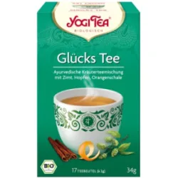 YOGI TEA GmbH, YOGI TEA Glückstee Bio Filterbeutel 17X1.8 g Filterbeutel