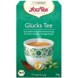 YOGI TEA GmbH, YOGI TEA Glückstee Bio Filterbeutel 17X1.8 g Filterbeutel