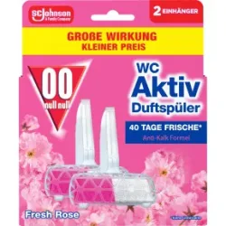 00 Null Null WC Aktiv Duftspüler Duo Fresh Rose 2ST 32G