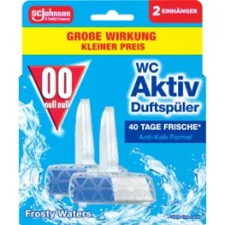 00 Null Null WC Aktiv Duftspüler Duo Frosty Waters 2ST 32G