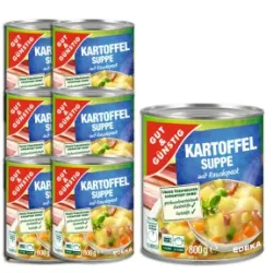 Gut & Günstig Kartoffelsuppe 6x800G