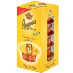 Langnese Minis Sonnenblüte Honig goldklar 5ST 100G