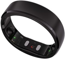 RingConn Smart Ring Generation 2 Grösse 8 Schwarz