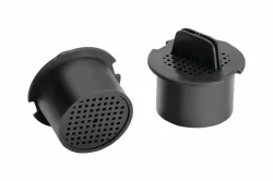 Liebherr FreshAir Aktivkohlefilter 2 x Aktivkohlefilter – Kühlschrank Zubehör/Gefrierschrank Zubehör – schwarz