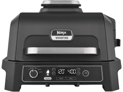 Ninja OG850CH Woodfire Pro XL Elektrogrill – schwarz / grau