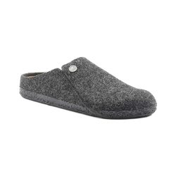 Birkenstock - Zermatt Rivet standard wool N-41, für Damen, Platin grau, Größe 41