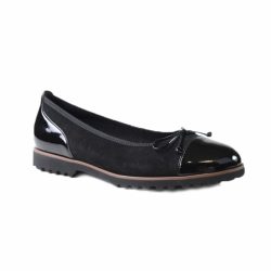 Gabor - Ballerinas 04.100, für Damen, Schwarz, Größe 37.5