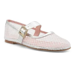 Pretty Ballerinas - 51539, für Damen, Silber, Größe 39