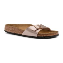 Birkenstock Damen Madrid BF Metallic Sandale