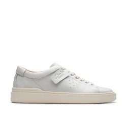 Clarks - Sneakers, Low Top, für Herren, Weiss, Größe 41