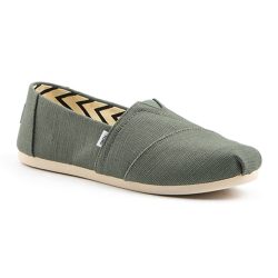 Toms - Classic Alpargata Heritage Canvas-37, für Damen, Grün, Größe 37
