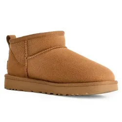 UGG Classic Ultra Mini gefütterte Winterstiefelette - Chestnut EU37 Damen