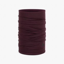 Buff - Schlauchschal, Lightweight Merino Wool Solid, One Size, Bordeaux