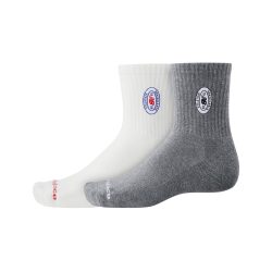 New Balance New Balance Graphics QTR Crew Socks 2 Pack unisex, mehrfarbig, Grösse: M  unisex, mehrfarbig, Grösse: M