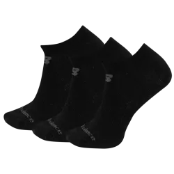 New balance NB PF Cotton Flat Knit No Show Socks 3 Pair-S S