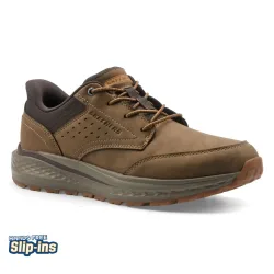 Skechers Slip INS Schnürschuh für Herren braun