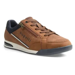 bugatti Sneaker, Schnürschuh, Halbschuh, Freizeitschuh mit Kontrastbesätzen